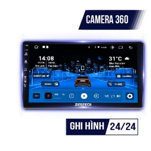 ZESTECH 360 BẢN BASE | Hiển thị camera 360 quanh xe