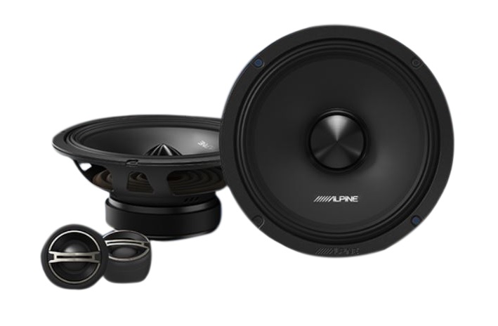 ALPINE DM-65C | Loa thành phần Nhật Bản, 02 loa bass, 02 loa treble rời